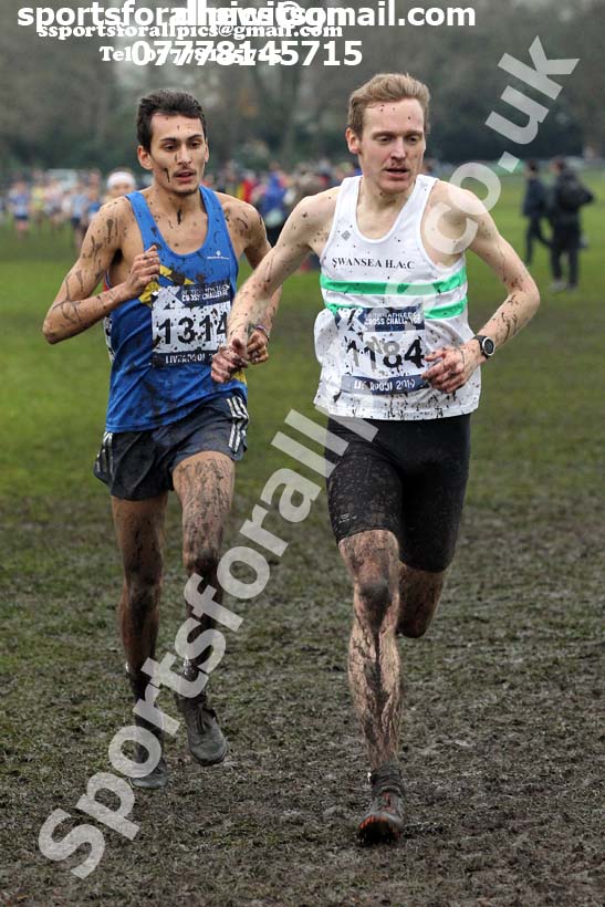 Senior and under-23 women, 2019 European Cross Country Trials and British Cross Challenge, Sefton Park, Liverpool.  Photo: David T. Hewitson/Sports for All Pics